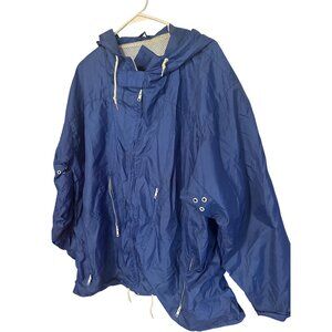 Robert Edwards Limited Belarus hooded windbreaker jacket size L